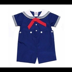 Petit Ami Boy’s Sailor Suit.  12m. NWT